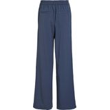 Vila - Vivarone Hw Wide Pant - Vintage Indigo - Polyester Viscose Elastan