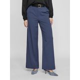 Vila - Vivarone Hw Wide Pant - Vintage Indigo - Polyester Viscose Elastan