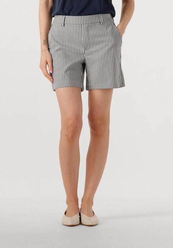 OBJECT - OBJLISA - Korte Broek - Ecru Grijs - Regular Pasvorm