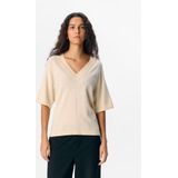 Object - Thess - Gebreide Pullover - Groen - LENZING™ ECOVERO™ Viscose
