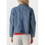 OBJECT - OBJTILLA GRO L/S LO DENIM JACKET - Spijkerjas - Blauw