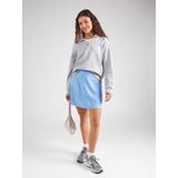 OBJECT - OBJMIKA - Linnen Rok - Blauw - Mini Lengte