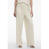 Vila - Ajour Broek - Zwart - Polyester