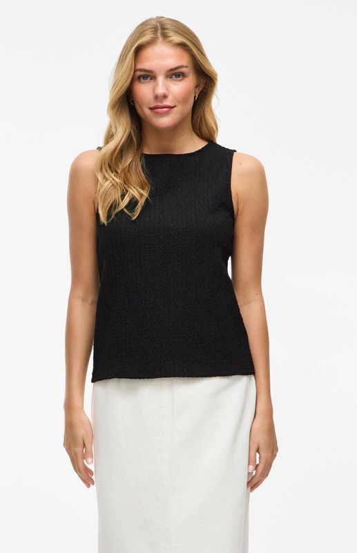 VILA - VIROMIRA - Mouwloze Top - Zwart