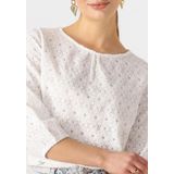 Object - Laila - Blouse - 3/4 Mouwen - Regular Fit - Ronde Hals