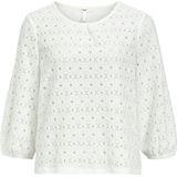 Object - Laila - Blouse - 3/4 Mouwen - Regular Fit - Ronde Hals