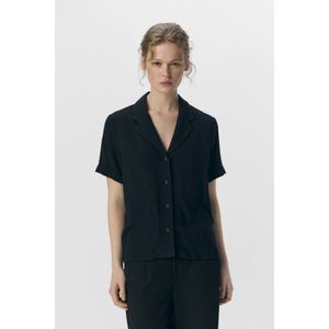 OBJECT - OBJSANNE - Blouse - Zwart - Korte Mouwen