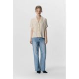 Object - Objsanne Blouse - Sandshell - 80% Viscose Lenzing Ecovero, 20% Linnen