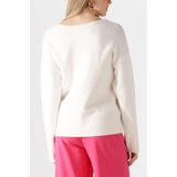 Gebreide Pullover - V-hals - Lange Mouwen - Regular Fit - Grijs - 52% LENZING™ ECOVERO™