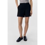 Object - Korte Broek - Zwart - Regular Pasvorm - Elastische Boord