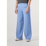 Object Objlisa Wide Pant Broeken Dames Donkerblauw