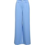 Object Objlisa Wide Pant Broeken Dames Donkerblauw