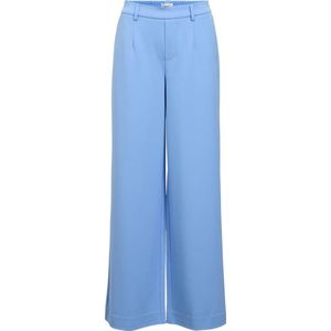 Object Objlisa Wide Pant Broeken Dames Donkerblauw