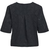 Object - Ava - T-shirt - Met 3/4 Mouw - Losse Pasvorm - Biologisch Katoen