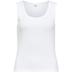 Object - Objjamie S/l Sli Tank Top - Wit - 52% Tencel Lyocell 43% Viscose 5% Elastaan