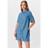 OBJECT - Blousejurk - Blauw - OBJFRAME - Denim