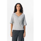 Object - Thess - Gebreide Pullover - V-hals - Losse Pasvorm
