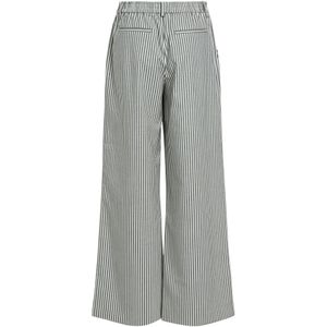 Broek met Wijde Pijpen - Zwart - Gerecycled Polyester