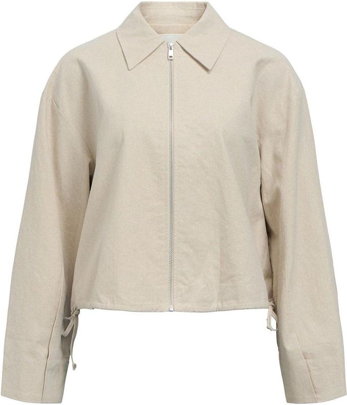Object Objviggo Re Bomber Jacket Jassen Dames - Zomerjas - Beige - Maat 42