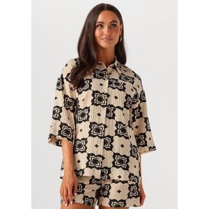 Object Objella 3/4 Shirt 138 Dames - Jurken - Beige - Maat 38