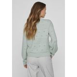 Vila - Gebreide Trui - Mint - 50% Viscose Livaeco