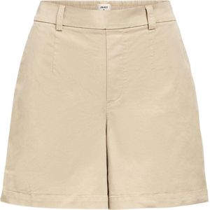 OBJECT - OBJMIA - Korte Broek - Zand - Rechtvallend Regular Waist