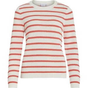 VIDALO - Gebreide Trui met Gestreept Motief en Lange Mouwen