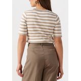 Object Objester New Knit Pullover Dames - Wit - Comfortabele Top