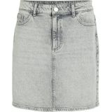 Vila - Kaja Jaf - Spijkerrok - Blauw - 79% Katoen, 20% Gerecycled Katoen