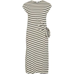 VILA Jurk 'VIPompia'  crème / zwart