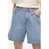 Stretchbroeken - Effen - Denim - Light Washed - High Waist