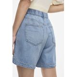 Stretchbroeken - Effen - Denim - Light Washed - High Waist
