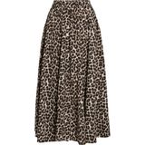 Vila - Katoenen Rok - Beige - Met Zakken