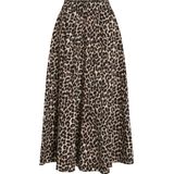 Vila - Katoenen Rok - Beige - Met Zakken