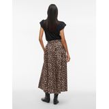 Vila - Katoenen Rok - Beige - Met Zakken