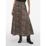 Vila - Katoenen Rok - Beige - Met Zakken