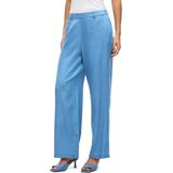 Vila Broek Vibista Hw Wide Pants - Noos 14107056 Medium Blue Denim Dames Maat - S