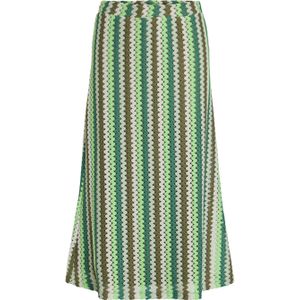 VILA - Vikimera - A-lijn Rok - Lichtgrijs