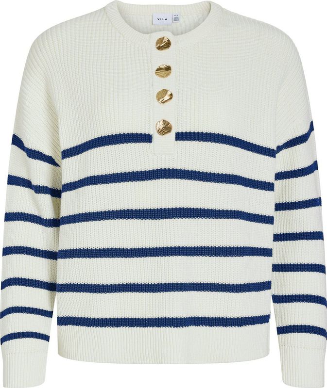 VICHING - Gebreide Trui - Gestreept - Knitwear - Lange Mouw