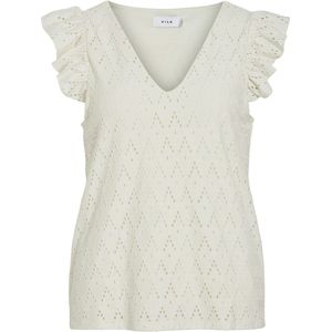 Vila - Viamalina - T-shirt - Birch - Dames