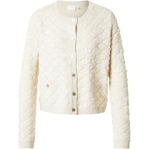 VILA gebreid vest beige