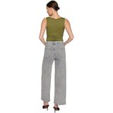 Vila - Freya - Hoogzittende Jeans - Volledige Lengte