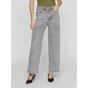 Vila - Freya - Hoogzittende Jeans - Volledige Lengte