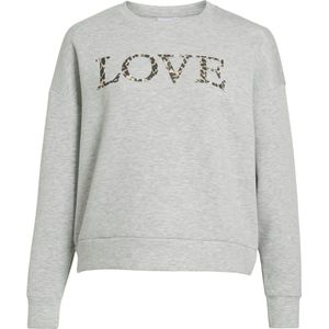 VILA Truien & sweaters Grijs