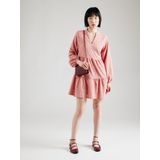 Object - GIA L/S RE Short Dress - Lichtroze - Korte Jurk