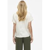 Vila Blouse Vienna - Cloud Dancer - 100% Gerecycled Polyester