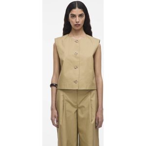 ROUGE EDIT - Gilet - Camel