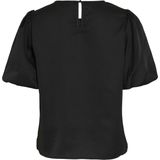 Vila - Ellette - Blouse - Korte Mouwen - Regular Fit - 100% Gerecycled Polyester