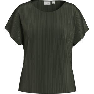VILA top donkergroen