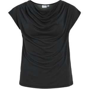 Vila - Vimodala Waterfall - T-shirt - Zwart - Dames